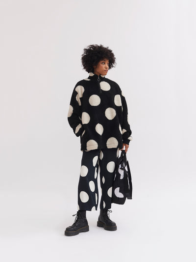 Lazy Oaf Giant Polka Fleece