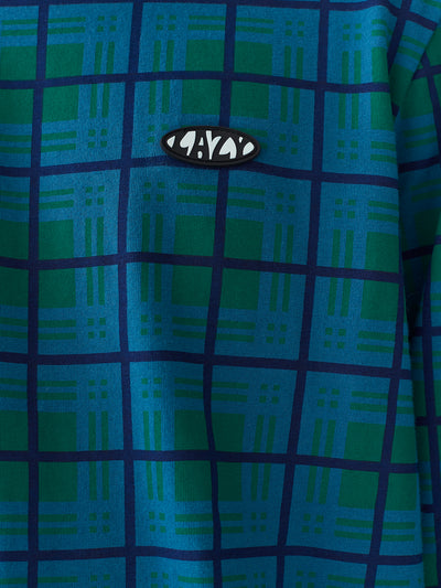 Lazy Oaf Tripped Out Check Long Sleeve T-Shirt